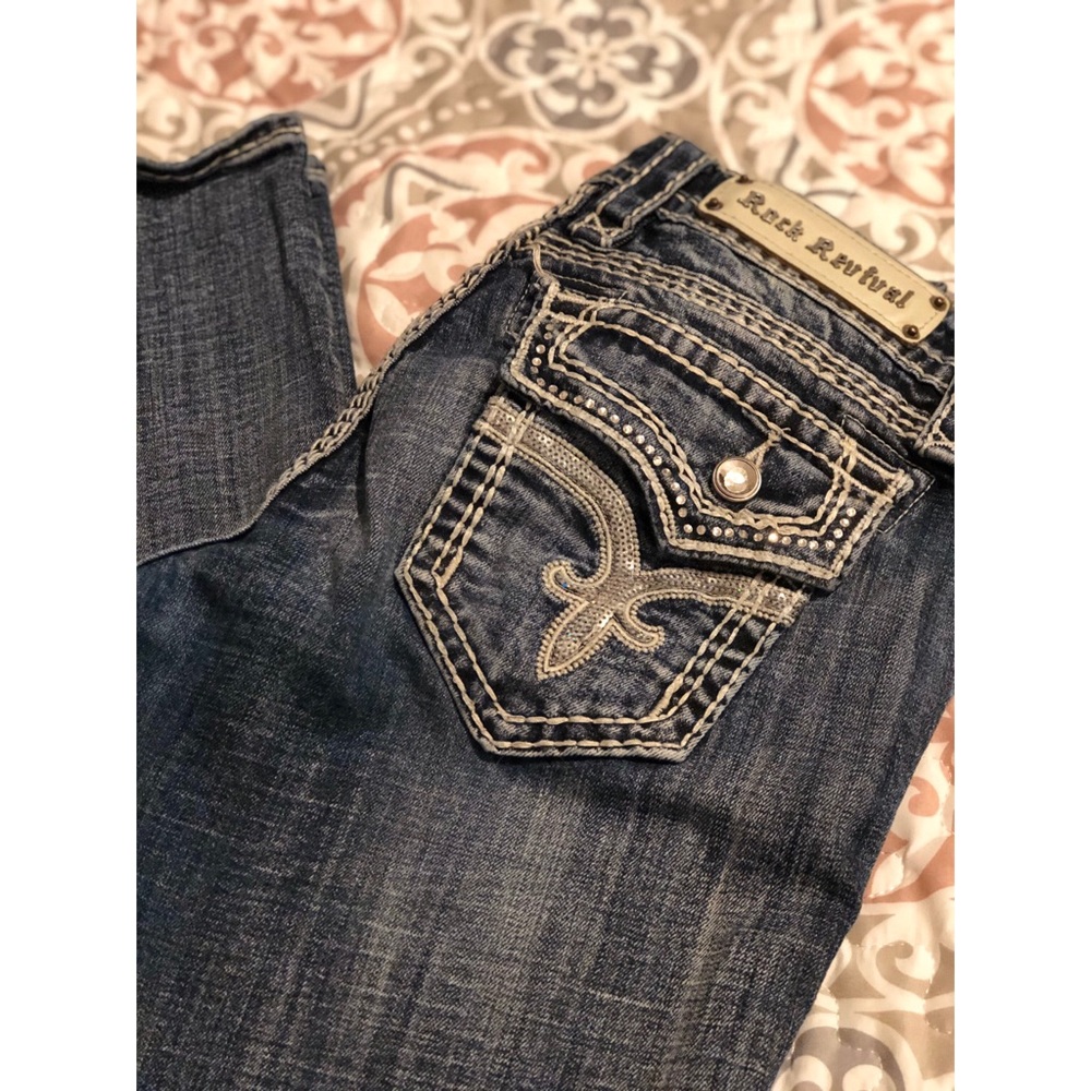 ⛔️SOLD⛔️✨ Rock Revival ‘Kai’ bootcut sz 28